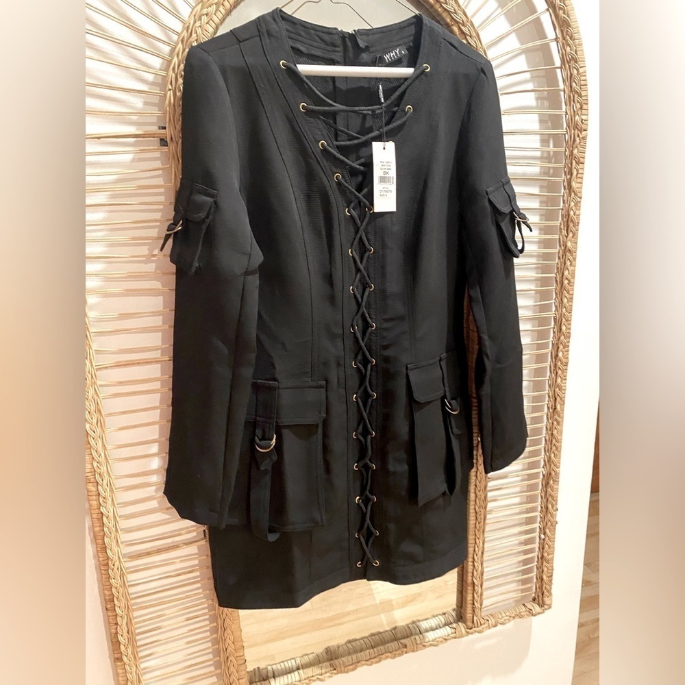 NWT Black short dress size S small party dress New with tags​​​​​​​